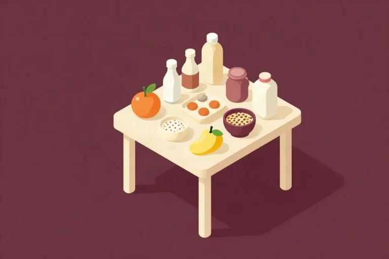 Hero illustration for the article “How to Choose Ideal Foods for Children's Nutrition: Age-Based Recommendations”
