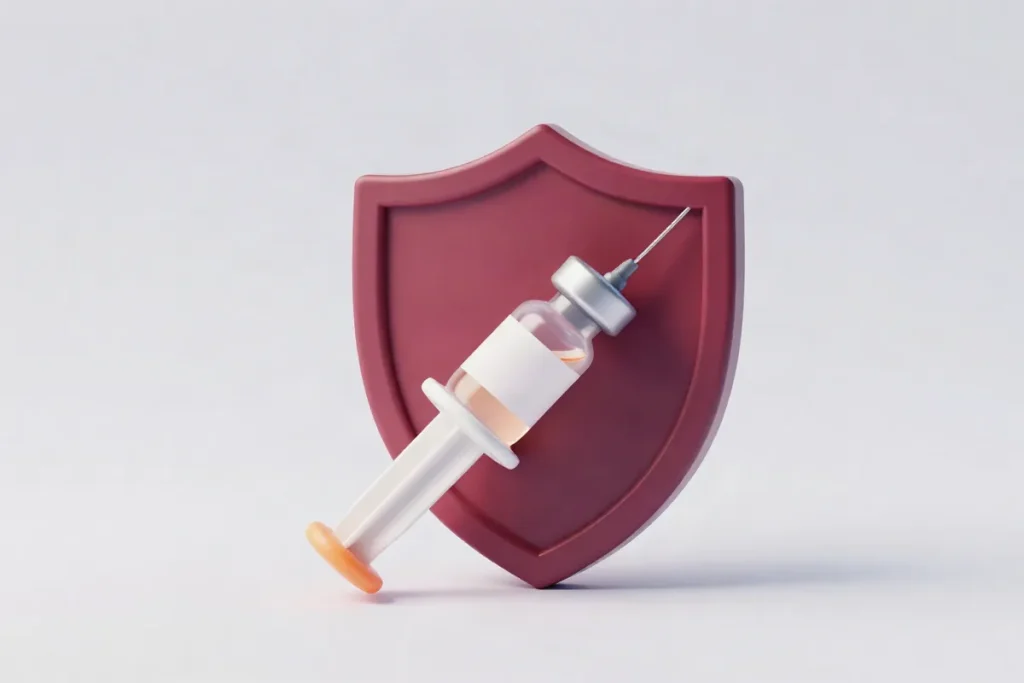 Hero illustration for the article “The Importance of Vaccinations for Children's Health: When and Why to Get Them”