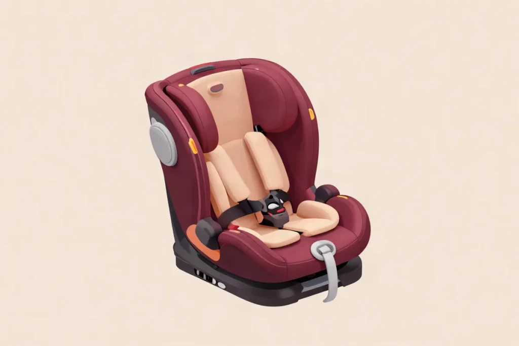 Hero illustration for the article “Comparison: Children's Car Seats of Different Categories”