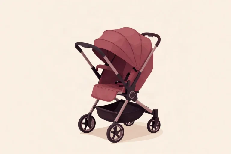 Hero illustration for the article “Choosing Baby Strollers: What to Consider”
