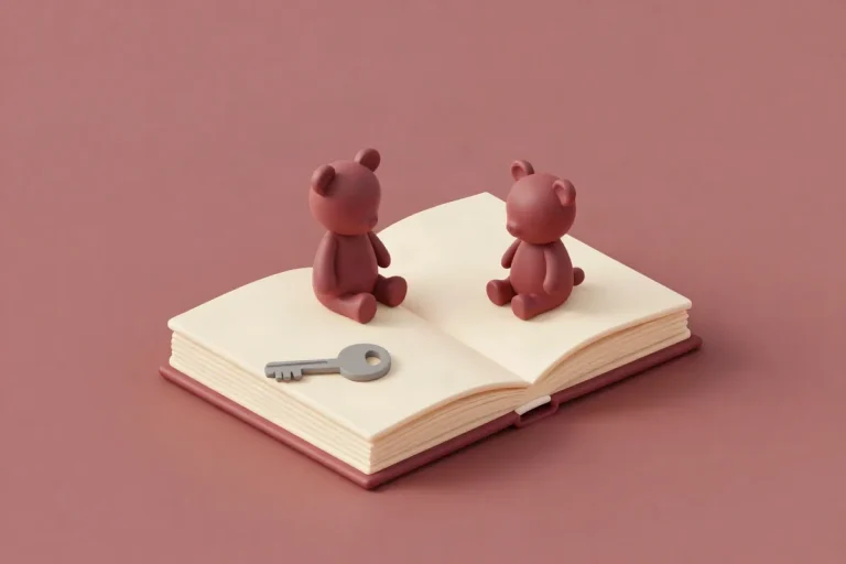 Hero illustration for the article “The Psychology of Early Communication: Developing Skills in Children Under Three”