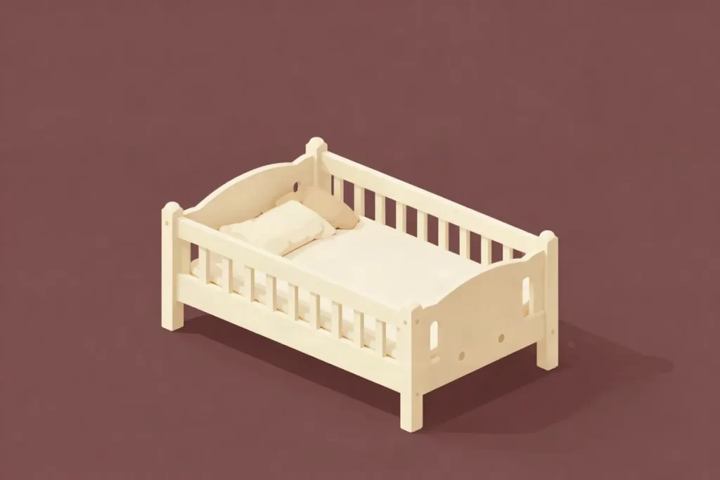 Illustration for the article “How to Create a Safe and Comfortable Environment for a Newborn: Tips for Setting Up a Nursery”