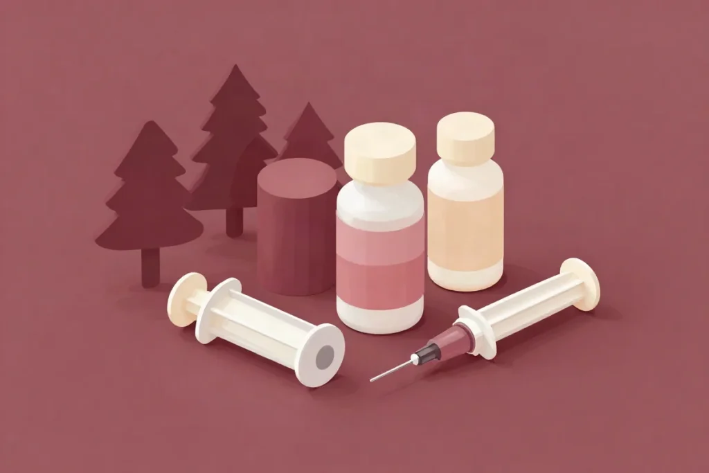 Hero illustration for the article “How to Choose the Right Vaccines Based on the Season: Advantages and Disadvantages”
