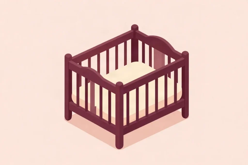 Illustration for the article “The Psychology of Newborn Sleep and Its Impact”