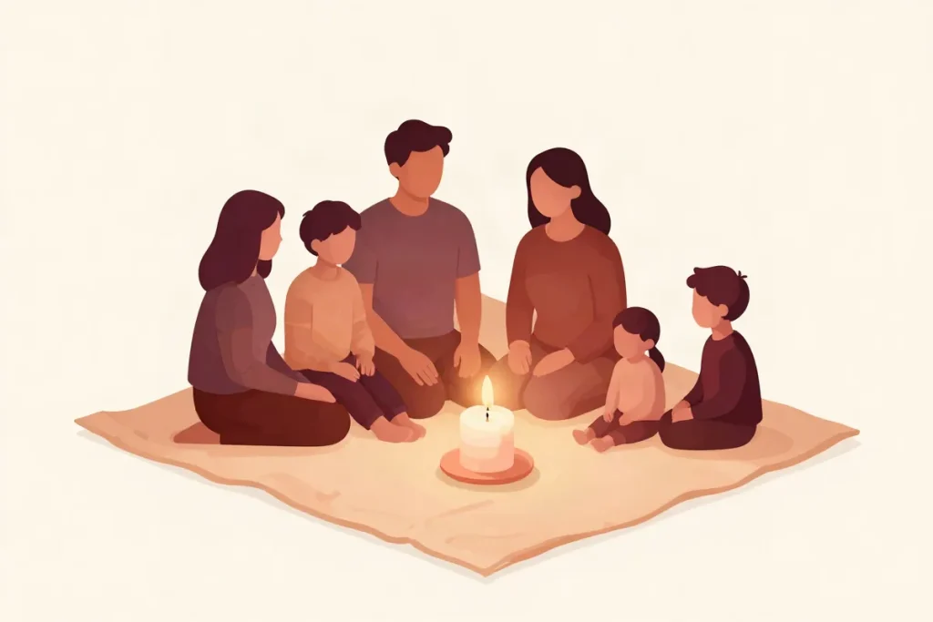 Illustration for the article “How Parental Stress Affects a Child’s Mental Health: How to”
