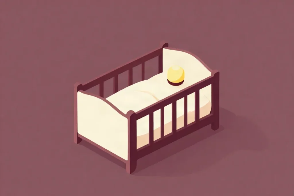 Illustration for the article “Choosing a Newborn’s Sleep Schedule: Understanding Your Baby”