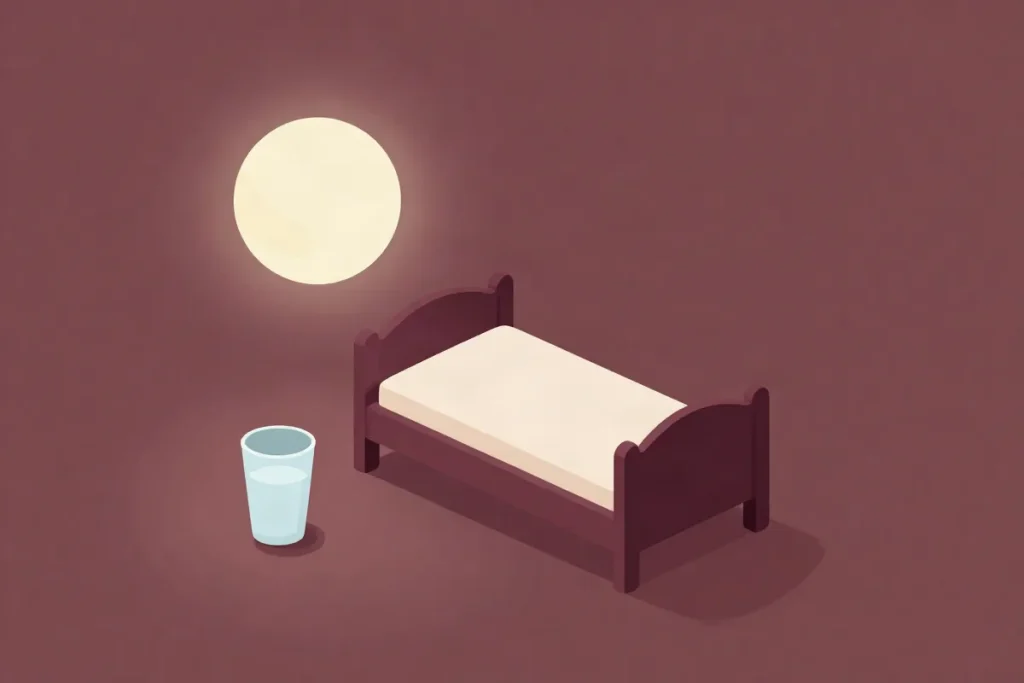 Illustration for the article “Nighttime Bedwetting in Children: Causes and What’s Normal”