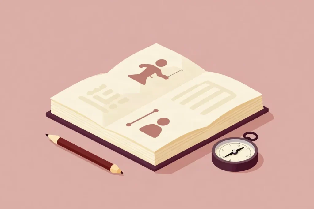 Illustration for the article “Miss Granger–Style Parenting: Knowledge Without Pressure”